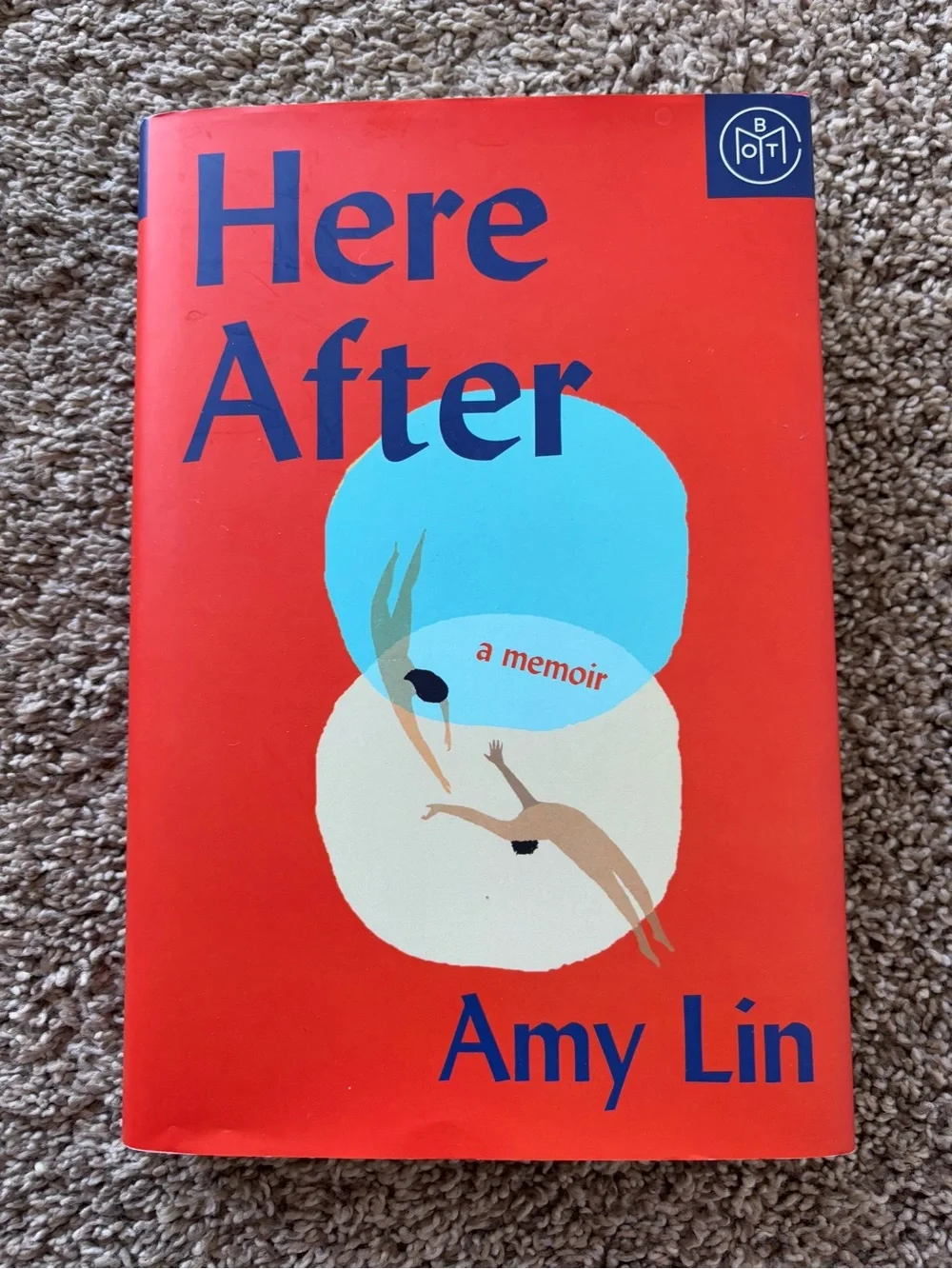 Here After by Amy Lin Book of the Month BOTM Adult Fiction Book hardcover Memoir